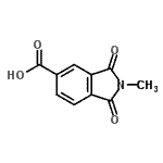 CAS#: 42710-39-4, 2-Methyl-1,3-Dioxo-5-Isoindolinecarboxylic Acid