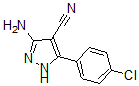 CAS 登录号：42754-62-1， 3-氨基-5-(4-氯苯基)-1H-吡唑-4-甲腈