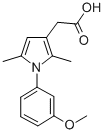 CAS#: 42780-28-9, 2,5-Dimethyl-1-(3-Methoxyphenyl)-1H-Pyrrole-3-Acetic Acid