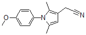 CAS 登录号：42780-46-1， 1-(4-甲氧基苯基)-2,5-二甲基-1H-吡咯-3-基]乙腈