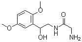 CAS#: 42794-76-3, 2-Amino-N-[2-(2,5-Dimethoxyphenyl)-2-Hydroxyethyl]-Acetamide