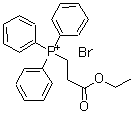 CAS 登录号：42843-94-7， (3-乙氧基-3-氧代丙基)三苯基-鏻溴化物