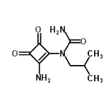 CAS#: 428499-97-2, 1-(2-Amino-3,4-Dioxo-1-Cyclobuten-1-Yl)-1-Isobutylurea