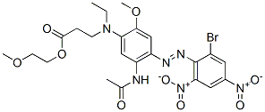 CAS#: 42861-47-2, 2-Methoxyethyl 3-[[5-Acetamido-4-(2-Bromo-4,6-Dinitrophenyl)Diazenyl-2-Methoxyphenyl]-Ethylamino]Propanoate