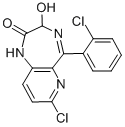 CAS#: 42863-81-0, 7-Chloro-5-(2-Chlorophenyl)-3-Hydroxy-1,3-Dihydropyrido[2,3-f][1,4]Diazepin-2-One