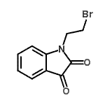 CAS 登录号：4290-78-2， 1-(2-溴乙基)-1H-吲哚-2,3-二酮