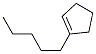 CAS 登录号：4291-98-9， 1-戊基-环戊烯