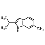 CAS#: 42958-25-8, 2-Isopropyl-6-Methyl-1H-Indole