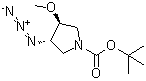 CAS#: 429673-78-9, 2-Methyl-2-Propanyl (3S,4S)-3-Azido-4-Methoxy-1-Pyrrolidinecarboxylate