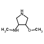 CAS#: 429673-86-9, 4-Methoxy-N-Methyl-3-Pyrrolidinamine