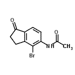 CAS#: 429682-68-8, N-(4-Bromo-1-Oxo-2,3-Dihydro-1H-Inden-5-Yl)Acetamide