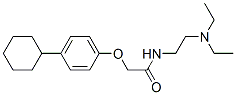 CAS#: 42973-07-9, 2-(4-Cyclohexylphenyloxy)-N-[2-(Diethylamino)Ethyl]Acetamide
