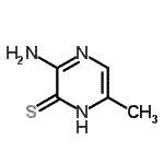 CAS#: 43029-07-8, 3-Amino-6-Methyl-2(1H)-Pyrazinethione