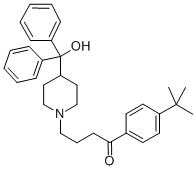 CAS#: 43076-30-8, 4'-Tert-Butyl-4-[4-(Hydroxybenzhydryl)Piperidino]Butyrophenone
