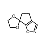 CAS#: 43090-49-9, Spiro[Cyclopenta[d][1,2]Oxazole-6,2'-[1,3]Dioxolane]