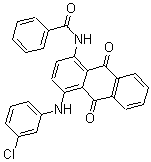 CAS#: 43095-98-3, N-[4-[(3-Chlorophenyl)Amino]-9,10-Dihydro-9,10-Dioxo-1-Anthracenyl]-Benzamide