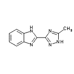 CAS#: 43102-23-4, 2-(3-Methyl-1H-1,2,4-Triazol-5-Yl)-1H-Benzimidazole
