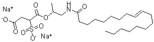 CAS#: 43154-85-4, 2-Sulfo-Butanedioic Acid 1-[1-Methyl-2-[(1-Oxo-9-Octadecen-1-Yl)Amino]Ethyl] Ester disodiumsalt