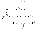 CAS#: 43159-93-9, 3-Nitro-4-(Piperidinomethyl)-9H-Xanthen-9-One