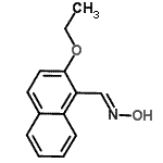 CAS 登录号：431992-35-7， (E)-1-(2-乙氧基-1-萘基)-N-羟基甲亚胺