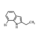 CAS#: 432025-18-8, 7-Bromo-2-Ethyl-1H-Indole