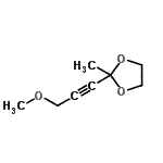 CAS#: 43214-80-8, 2-(3-Methoxy-1-Propyn-1-Yl)-2-Methyl-1,3-Dioxolane