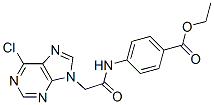 CAS#: 4323-05-1, Ethyl 4-[[2-(6-Chloropurin-9-Yl)Acetyl]Amino]Benzoate