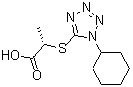 CAS#: 433253-83-9, 2-[(1-Cyclohexyl-1H-Tetrazol-5-Yl)Thio]-Propanoic Acid
