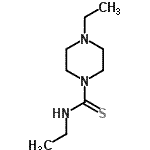CAS#: 433310-46-4, N,4-Diethyl-1-piperazinecarbimidothioic acid