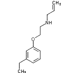 CAS#: 433944-62-8, N-[2-(3-Ethylphenoxy)Ethyl]-2-Propen-1-Amine