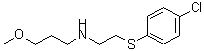 CAS#: 433950-30-2, N-{2-[(4-Chlorophenyl)Sulfanyl]Ethyl}-3-Methoxy-1-Propanamine