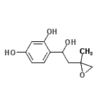 CAS#: 433955-14-7, 4-[1-Hydroxy-2-(2-Methyl-2-Oxiranyl)Ethyl]-1,3-Benzenediol