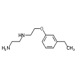 CAS#: 435284-81-4, N-[2-(3-Ethylphenoxy)Ethyl]-1,2-Ethanediamine