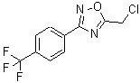 CAS 登录号：435303-34-7， 5-(氯甲基)-3-[4-(三氟甲基)苯基]-1,2,4-恶二唑