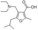 CAS#: 435341-96-1, 4-Diethylaminomethyl-5-Isobutyl-2-Methyl-Furan-3-Carboxylic Acid