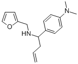 CAS#: 435342-01-1, (4-(1-[(Furan-2-Ylmethyl)-Amino]-But-3-Enyl)-Phenyl)-Dimethyl-Amine