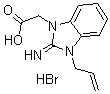 CAS#: 435342-05-5, 2,3-Dihydro-2-Imino-3-(2-Propen-1-Yl)-1H-Benzimidazole-1-Aceticacid Hydrobromide