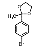 CAS#: 4360-68-3, 2-(4-Bromophenyl)-2-Methyl-1,3-Dioxolane