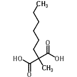 CAS#: 4360-86-5, Hexyl(Methyl)Malonic Acid
