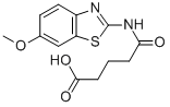 CAS 登录号：436086-78-1， 4-(6-甲氧基-苯并噻唑-2-基氨基甲酰)-丁酸