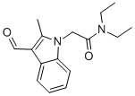 CAS#: 436087-08-0, N , N-Diethyl-2-(3-Formyl-2-Methyl-Indol-1-Yl)-Acetamide