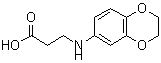 CAS#: 436087-14-8, 3-(2,3-Dihydro-1,4-benzodioxin-7-ylamino)propanoic acid