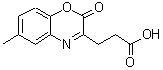 CAS 登录号：436088-81-2， 3-(6-甲基-2-氧代-2H-1,4-苯并恶嗪-3-基)丙酸