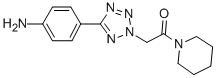 CAS#: 436092-93-2, 2-[5-(4-Amino-Phenyl)-Tetrazol-2-Yl]-1-Piperidin-1-Yl-Ethanone