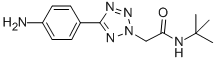 CAS#: 436092-97-6, 2-[5-(4-Amino-Phenyl)-Tetrazol-2-Yl]-N-Tert-Butyl-Acetamide