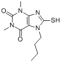 CAS#: 436094-92-7, 7-Butyl-8-Mercapto-1,3-Dimethyl-3,7-Dihydro-Purine-2,6-Dione
