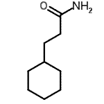 CAS#: 4361-29-9, 3-Cyclohexylpropanamide