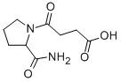 CAS 登录号:436811-12-0, 4-(2-氨基甲酰-吡咯烷-1-基)-4-氧代-丁酸