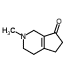 CAS#: 436848-44-1, 2-Methyl-1,2,3,4,5,6-Hexahydro-7H-Cyclopenta[c]Pyridin-7-One
