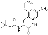 CAS#: 436864-62-9, (2S)-3-(4-Amino-1-Naphthyl)-2-({[(2-Methyl-2-Propanyl)Oxy]Carbonyl}Amino)Propanoic Acid